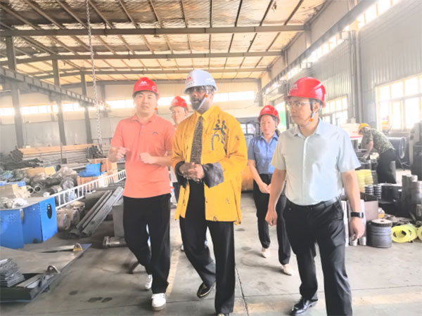 跨國界，筑橋梁丨熱烈歡迎非洲客戶到高飛股份參觀考察